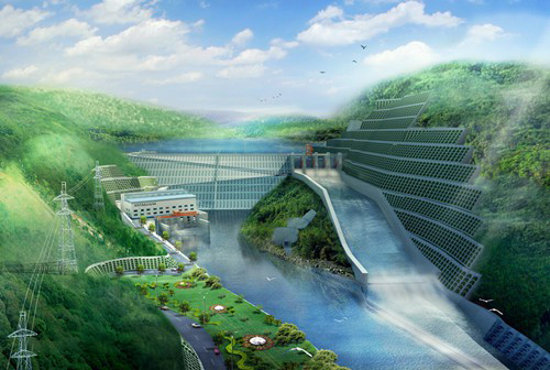 开阳老挝南塔河1号水电站项目